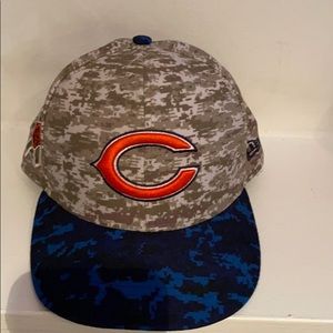 New era Chicago bears hat size 71/4